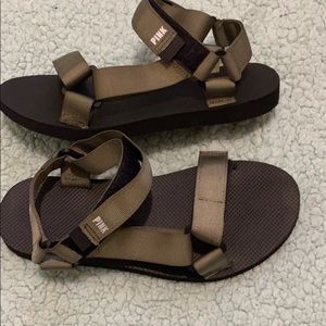 Pink victoria secret sandals